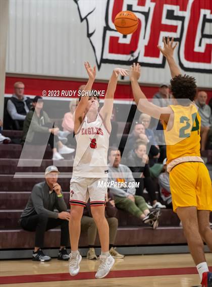 Thumbnail 2 in Bishop Manogue vs. Santa Fe Christian (Torrey Pines Holiday Classic Tip-Off)  photogallery.
