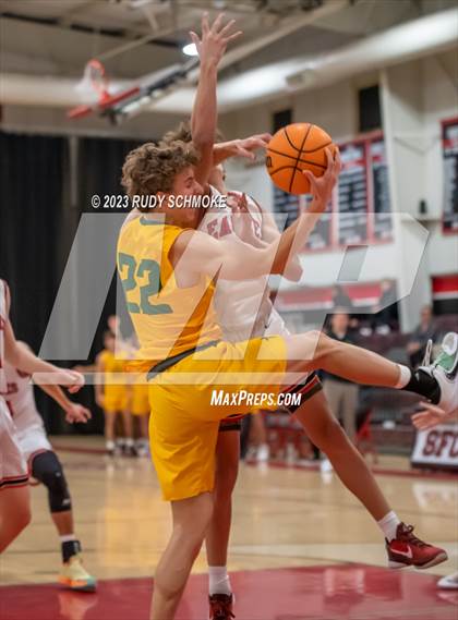 Thumbnail 1 in Bishop Manogue vs. Santa Fe Christian (Torrey Pines Holiday Classic Tip-Off)  photogallery.