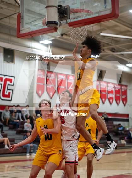 Thumbnail 3 in Bishop Manogue vs. Santa Fe Christian (Torrey Pines Holiday Classic Tip-Off)  photogallery.