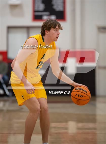 Thumbnail 2 in Bishop Manogue vs. Santa Fe Christian (Torrey Pines Holiday Classic Tip-Off)  photogallery.