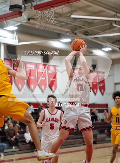 Thumbnail 3 in Bishop Manogue vs. Santa Fe Christian (Torrey Pines Holiday Classic Tip-Off)  photogallery.