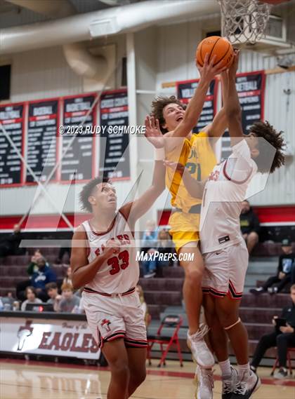 Thumbnail 1 in Bishop Manogue vs. Santa Fe Christian (Torrey Pines Holiday Classic Tip-Off)  photogallery.