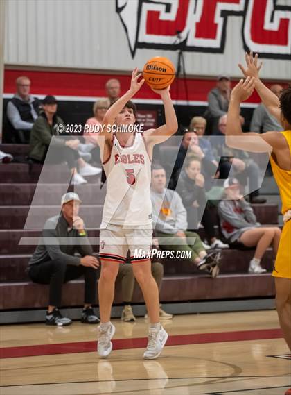 Thumbnail 1 in Bishop Manogue vs. Santa Fe Christian (Torrey Pines Holiday Classic Tip-Off)  photogallery.