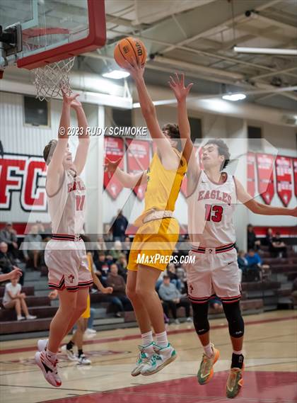 Thumbnail 1 in Bishop Manogue vs. Santa Fe Christian (Torrey Pines Holiday Classic Tip-Off)  photogallery.