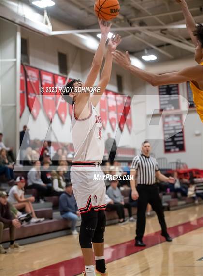 Thumbnail 1 in Bishop Manogue vs. Santa Fe Christian (Torrey Pines Holiday Classic Tip-Off)  photogallery.