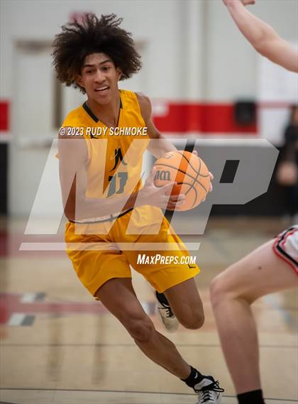 Thumbnail 3 in Bishop Manogue vs. Santa Fe Christian (Torrey Pines Holiday Classic Tip-Off)  photogallery.
