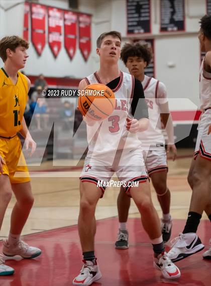 Thumbnail 1 in Bishop Manogue vs. Santa Fe Christian (Torrey Pines Holiday Classic Tip-Off)  photogallery.