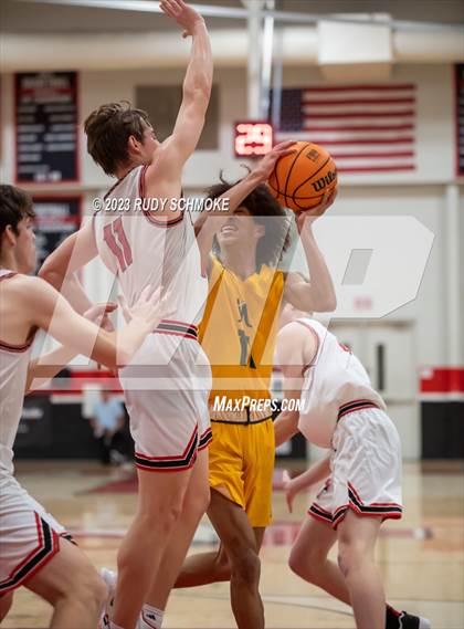 Thumbnail 3 in Bishop Manogue vs. Santa Fe Christian (Torrey Pines Holiday Classic Tip-Off)  photogallery.