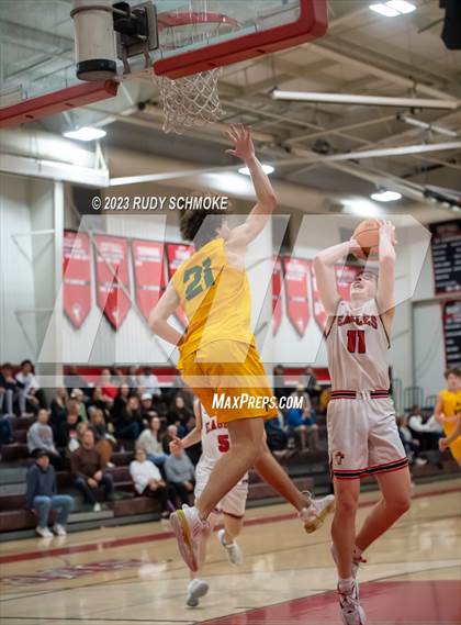 Thumbnail 3 in Bishop Manogue vs. Santa Fe Christian (Torrey Pines Holiday Classic Tip-Off)  photogallery.