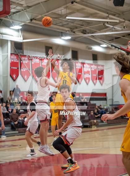 Thumbnail 3 in Bishop Manogue vs. Santa Fe Christian (Torrey Pines Holiday Classic Tip-Off)  photogallery.
