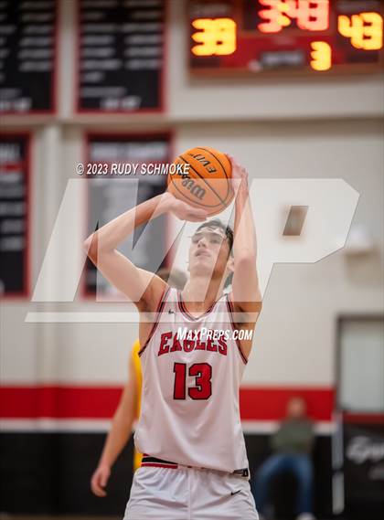 Thumbnail 3 in Bishop Manogue vs. Santa Fe Christian (Torrey Pines Holiday Classic Tip-Off)  photogallery.
