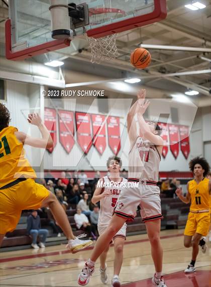 Thumbnail 1 in Bishop Manogue vs. Santa Fe Christian (Torrey Pines Holiday Classic Tip-Off)  photogallery.