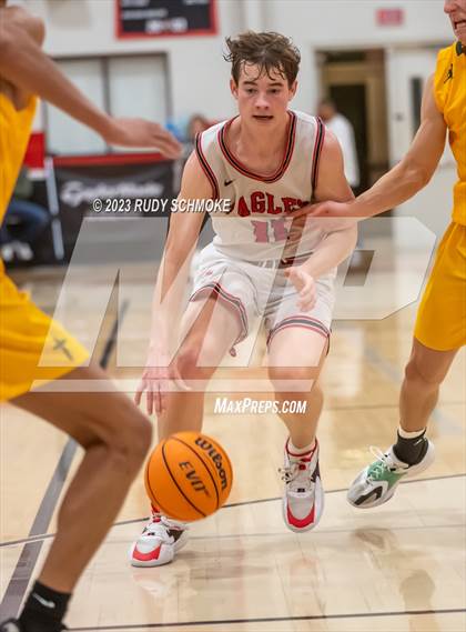 Thumbnail 2 in Bishop Manogue vs. Santa Fe Christian (Torrey Pines Holiday Classic Tip-Off)  photogallery.