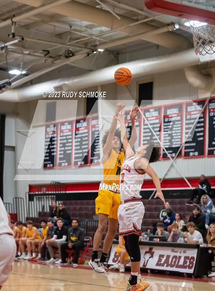 Thumbnail 3 in Bishop Manogue vs. Santa Fe Christian (Torrey Pines Holiday Classic Tip-Off)  photogallery.