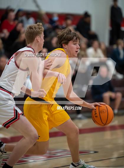 Thumbnail 1 in Bishop Manogue vs. Santa Fe Christian (Torrey Pines Holiday Classic Tip-Off)  photogallery.
