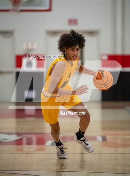 Thumbnail 1 in Bishop Manogue vs. Santa Fe Christian (Torrey Pines Holiday Classic Tip-Off)  photogallery.