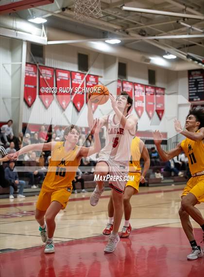 Thumbnail 2 in Bishop Manogue vs. Santa Fe Christian (Torrey Pines Holiday Classic Tip-Off)  photogallery.