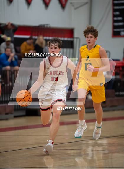 Thumbnail 3 in Bishop Manogue vs. Santa Fe Christian (Torrey Pines Holiday Classic Tip-Off)  photogallery.