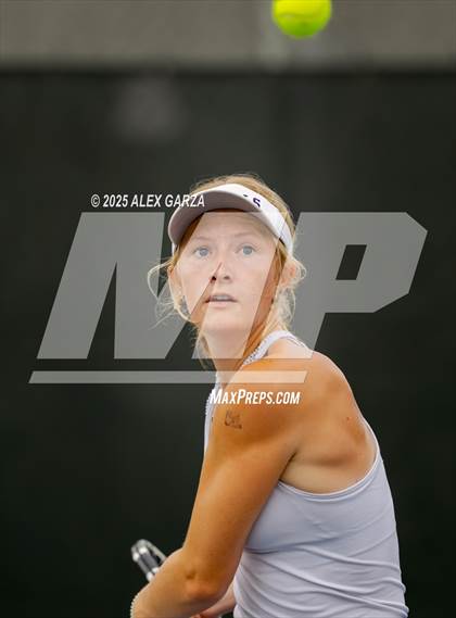 Thumbnail 3 in UIL Tennis 1A 2A Girls Semifinals photogallery.