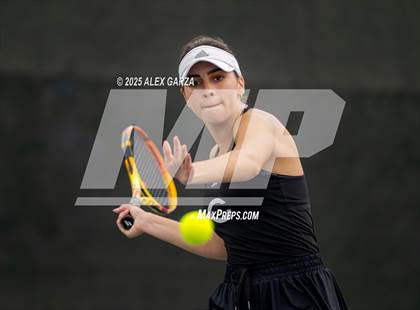 Thumbnail 2 in UIL Tennis 1A 2A Girls Semifinals photogallery.