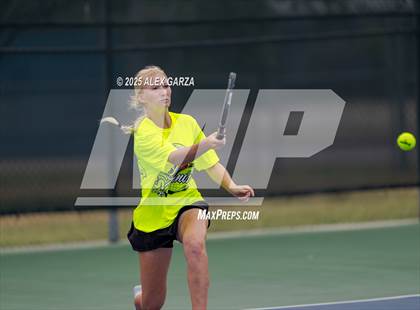 Thumbnail 2 in UIL Tennis 1A 2A Girls Semifinals photogallery.