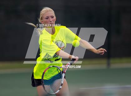 Thumbnail 2 in UIL Tennis 1A 2A Girls Semifinals photogallery.