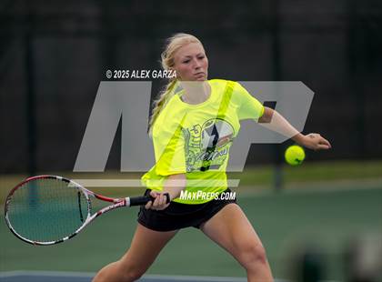 Thumbnail 3 in UIL Tennis 1A 2A Girls Semifinals photogallery.