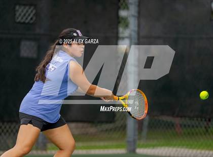 Thumbnail 1 in UIL Tennis 1A 2A Girls Semifinals photogallery.