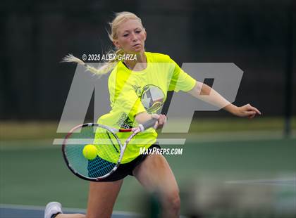 Thumbnail 1 in UIL Tennis 1A 2A Girls Semifinals photogallery.