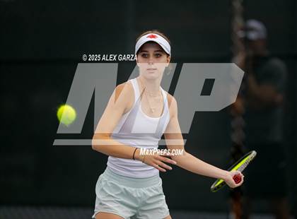 Thumbnail 2 in UIL Tennis 1A 2A Girls Semifinals photogallery.