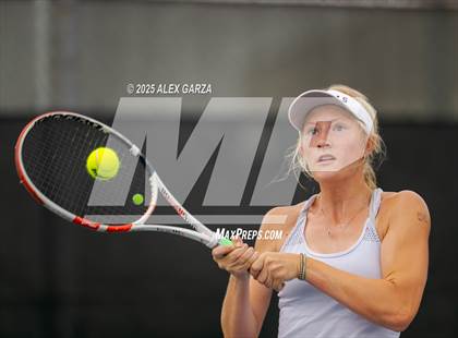 Thumbnail 3 in UIL Tennis 1A 2A Girls Semifinals photogallery.
