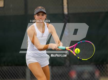 Thumbnail 1 in UIL Tennis 1A 2A Girls Semifinals photogallery.
