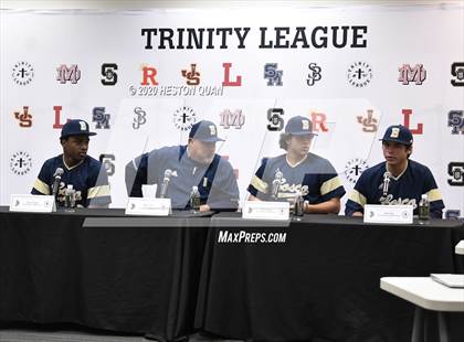 Thumbnail 2 in Trinity League Baseball Media Day - St. John Bosco photogallery.