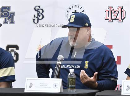 Thumbnail 3 in Trinity League Baseball Media Day - St. John Bosco photogallery.