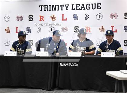 Thumbnail 1 in Trinity League Baseball Media Day - St. John Bosco photogallery.