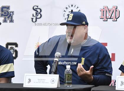Thumbnail 2 in Trinity League Baseball Media Day - St. John Bosco photogallery.