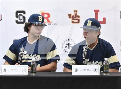 Thumbnail 3 in Trinity League Baseball Media Day - St. John Bosco photogallery.