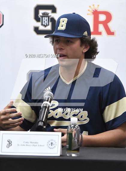 Thumbnail 2 in Trinity League Baseball Media Day - St. John Bosco photogallery.