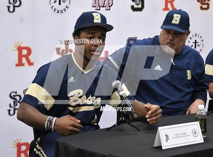 Thumbnail 1 in Trinity League Baseball Media Day - St. John Bosco photogallery.