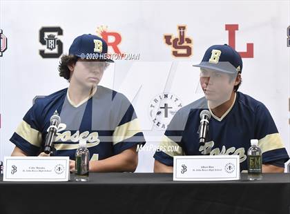 Thumbnail 1 in Trinity League Baseball Media Day - St. John Bosco photogallery.