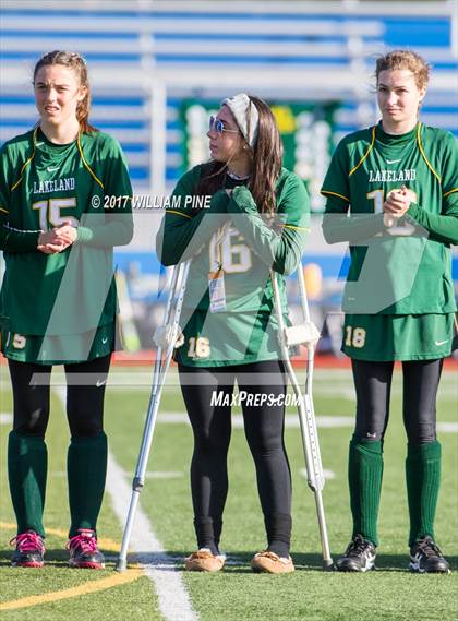 Thumbnail 1 in Lakeland vs. Burnt Hills-Ballston Lake (NYSPHSAA Class B Semifinal) photogallery.