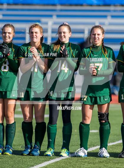 Thumbnail 1 in Lakeland vs. Burnt Hills-Ballston Lake (NYSPHSAA Class B Semifinal) photogallery.