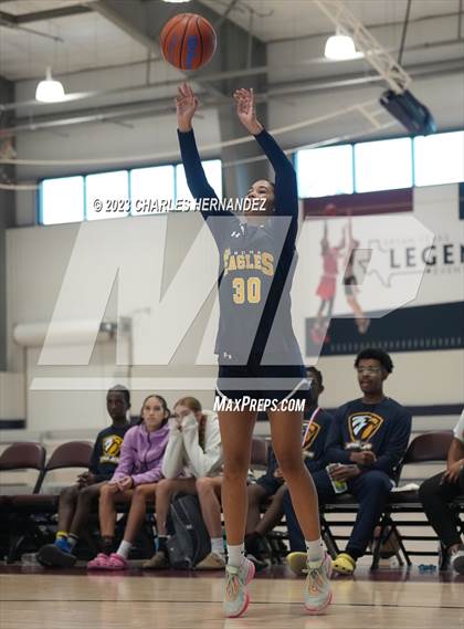 Thumbnail 3 in San Marcos HomeSchool vs. FBCHA (Aggieland Come and Take It Tip-Off) photogallery.