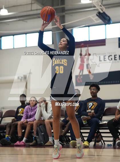 Thumbnail 2 in San Marcos HomeSchool vs. FBCHA (Aggieland Come and Take It Tip-Off) photogallery.