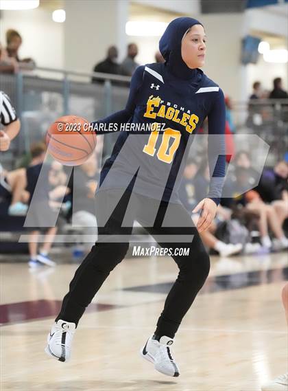 Thumbnail 2 in San Marcos HomeSchool vs. FBCHA (Aggieland Come and Take It Tip-Off) photogallery.