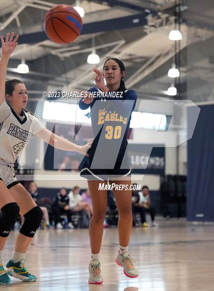 Thumbnail 3 in San Marcos HomeSchool vs. FBCHA (Aggieland Come and Take It Tip-Off) photogallery.