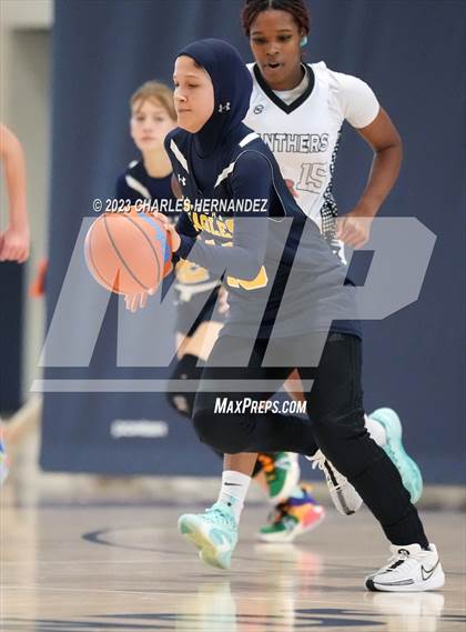 Thumbnail 3 in San Marcos HomeSchool vs. FBCHA (Aggieland Come and Take It Tip-Off) photogallery.