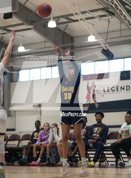 Thumbnail 2 in San Marcos HomeSchool vs. FBCHA (Aggieland Come and Take It Tip-Off) photogallery.