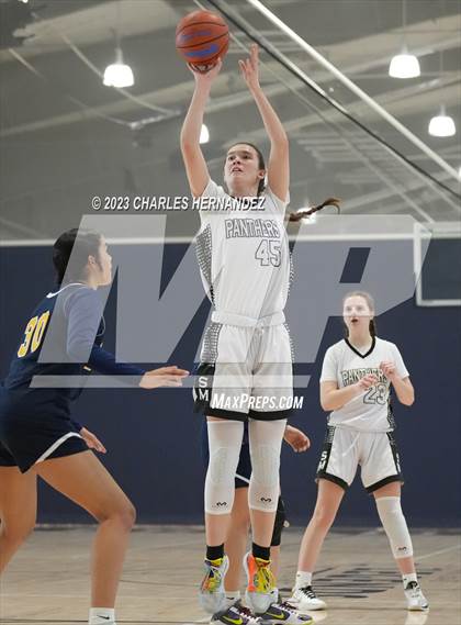 Thumbnail 1 in San Marcos HomeSchool vs. FBCHA (Aggieland Come and Take It Tip-Off) photogallery.