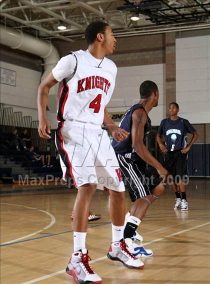 Thumbnail 1 in Sylmar vs. View Park Prep (MLK Hoops Shootout) photogallery.